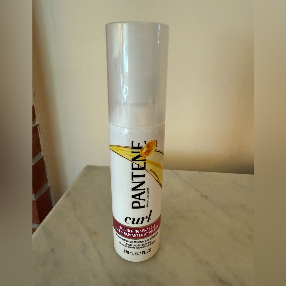 Pantene Curl Scrunching Spray Gel 5.7oz NEW Crunch Free Formula DISCONTINUED #A